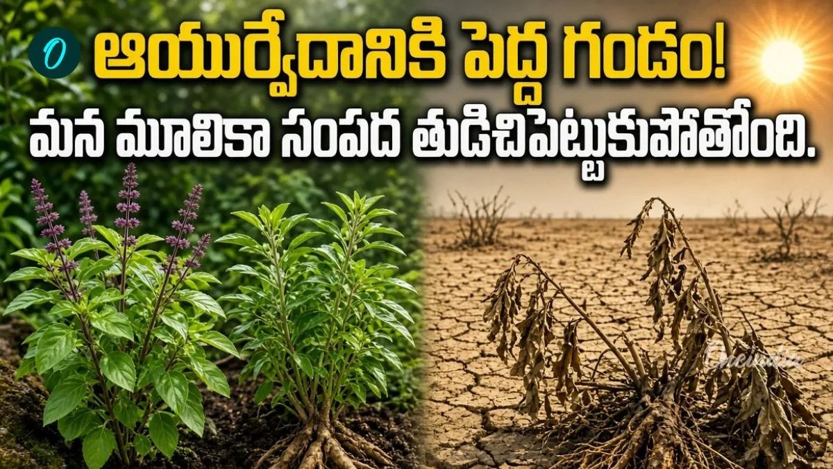 తులసి, అశ్వగంధలో ఔషధ గుణాలు మాయం.. తాత ముత్తాతల నాటి వైద్యం కనుమరుగవుతోందా?