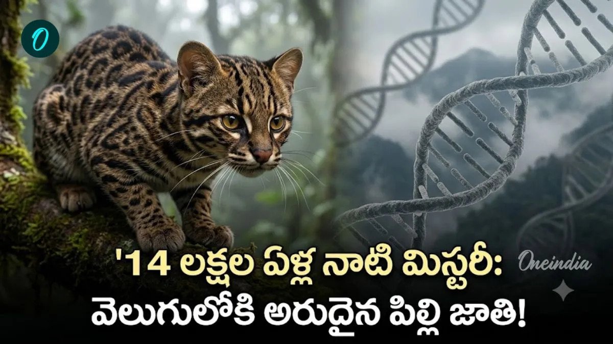 100 ఏళ్ల తర్వాత వెలుగులోకి సరికొత్త చిరుత పిల్లి! డీఎన్‌ఏ టెస్టులో తేలిన నిజం
