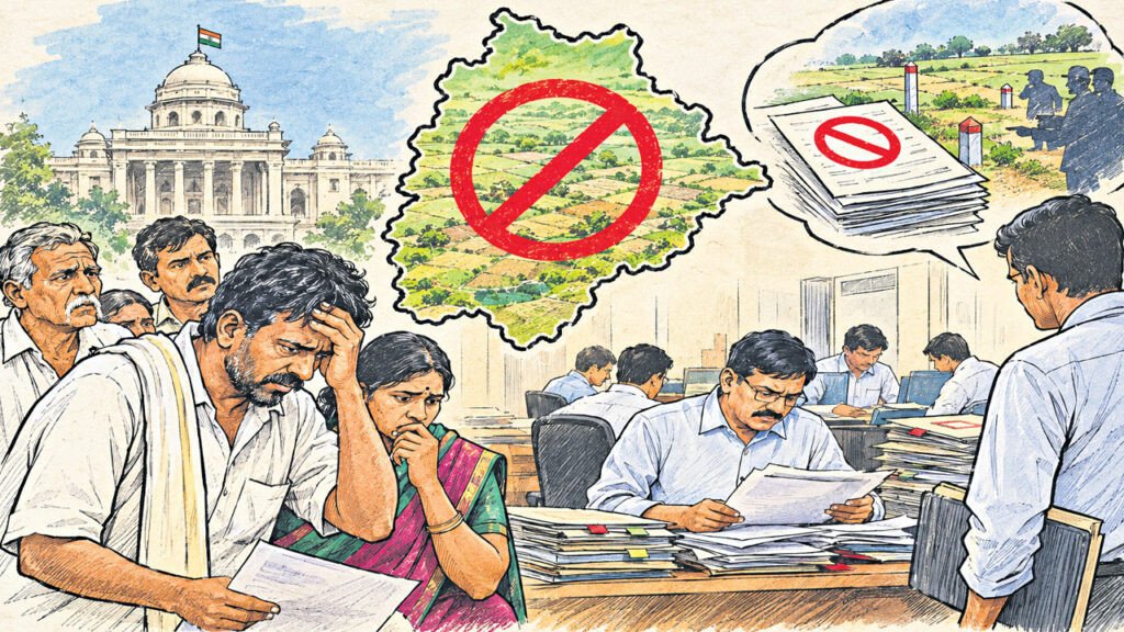 Prohibited Properties | మళ్లీ నిషేధిత పిడుగు.. మరోసారి 22ఏ భూముల జాబితాకు కాంగ్రెస్‌ సర్కార్‌ కసరత్తు!