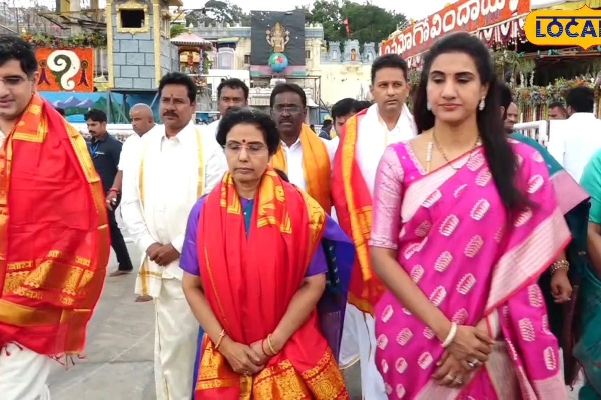 తిరుమల శ్రీవారి సేవలో నారా భువనేశ్వరి.. వీడియో