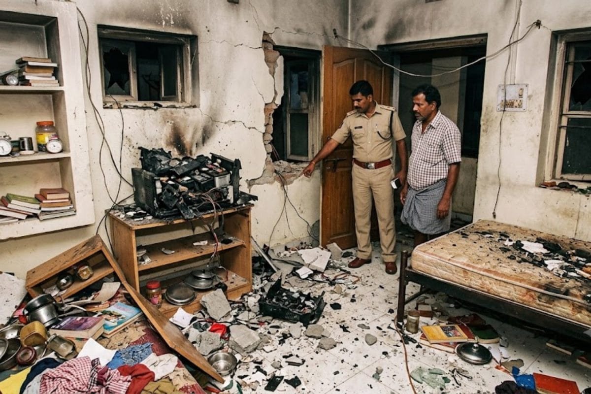 Inverter Blast: గాఢనిద్రలో ఊహించని ప్రమాదం.. పేలిన ఇన్వర్టర్.. కూలిన సీలింగ్.. ఎలాగంటే?