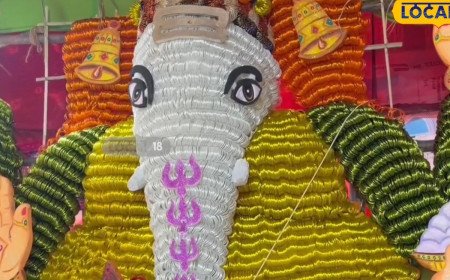 లక్షా 8 వేల గాజులతో వినాయకుడు.. నిమజ్జనం తర్వాత వాటిని ఏం చేస్తారో తెలిస్తే ఆశ్చర్యపోతారు!