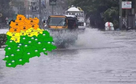 ఈ నెల 27 వరకు తెలంగాణలో వానలే వానలు.. ఈ జిల్లాల్లో దంచికొట్టనున్న వర్షాలు..