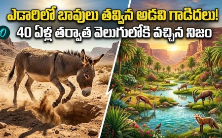 28 గాడిదలు కథ:  మారిపోయిన దేశ భవితవ్యం! ఎడారిలో మహా అద్భుతం