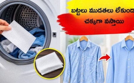 Clothes Wrinkle Removal: దీన్ని వాషింగ్ మెషీన్ డ్రయ్యర్‌లో వేస్తే చాలు ముడతలు ఉండవు.. ఇక ఐరన్ చేసే పని లేదు