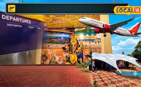 Bhogapuram Airport: భోగాపురం ఎయిర్‌పోర్ట్‌లో గణపయ్య.. రన్‌వేపై ప్రసాదాల పంపిణీ.. ఇదేందయ్యా ఇది..!