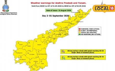 AP Weather: బంగాళాఖాతంలో అల్పపీడనం.. రాబోయే 3 రోజులు ఏపీలో పిడుగులతో కూడిన భారీ వర్షాలు!!