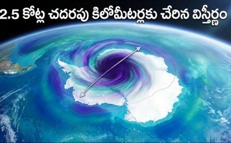 భూమికి విషపు కిరణాల శాపం: అంటార్కిటికాపై ఓజోన్ రంధ్రం అమాంతం విస్తరణ