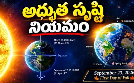 ఖగోళ అద్భుతం: నేడు పగలు, రాత్రి సరిసమానం..!!