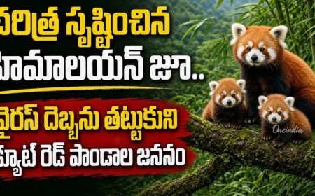 Red Panda:ఒకేసారి 5 బుజ్జి పాండాల సందడి! 28 ఏళ్ల చరిత్రలో తొలిసారి..