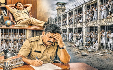 10 మంది ఖైదీలకు ఓ సూపరింటెండెంట్‌ 640 మంది ఉన్న చోట నో!