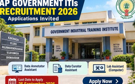 AP ITI Recruitment 2026: ఏపీ ఐటీఐల్లో ఉద్యోగాలు- బీటెక్, ఎంసీఏ, బీసీఏ అర్హతలు..!