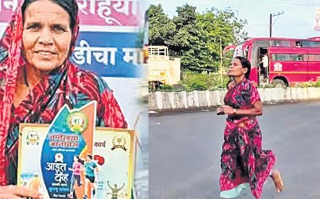 Marathon Barefoot | కూతురి చదువు కోసం చెప్పుల్లేకుండా మారథాన్‌.. 3 వేల కోసం పట్టుదలతో గెలుపు