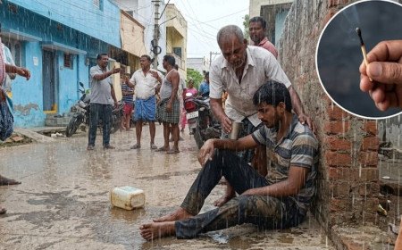 Vizag: అగ్గిపుల్ల వెలగలేదు.. ప్రాణం పోలేదు.. యువకుడిని కాపాడిన వర్షం!