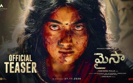 MYSAA Teaser Review: 'మైసా' టీజర్ రివ్యూ.. ఆ నరుకుడేంది అక్కా..!