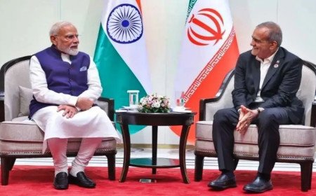 ఇరాన్ అధ్యక్షుడితో ప్రధాని మోదీ కీలక భేటీ.. అమెరికా- ఇరాన్ యుద్ధం వేళ