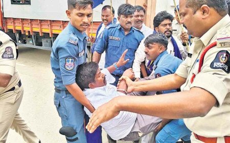 మాలల ‘చలో సెక్రటేరియట్‌’ ఉద్రిక్తం