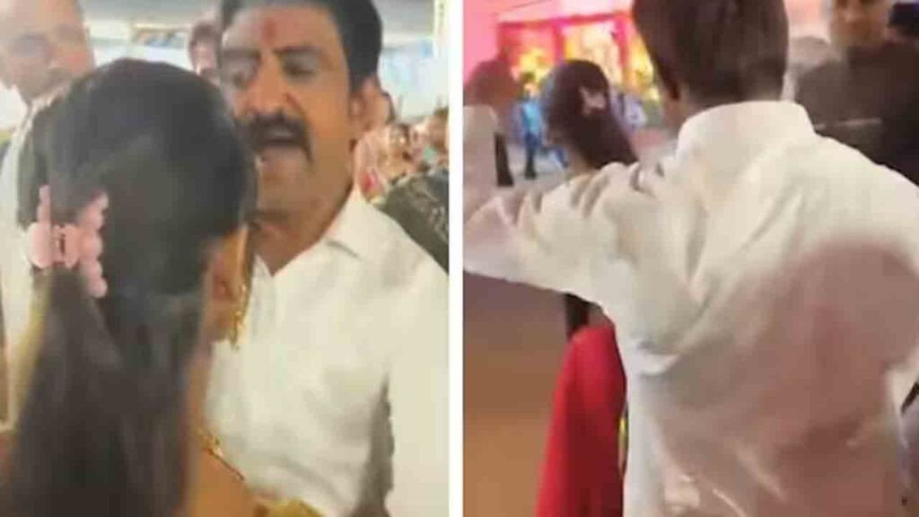 Watch: గర్బా వేడుక నుంచి బాలికను బయటకు నెట్టిన బీజేపీ నేత.. తర్వాత ఏం జరిగిందంటే?