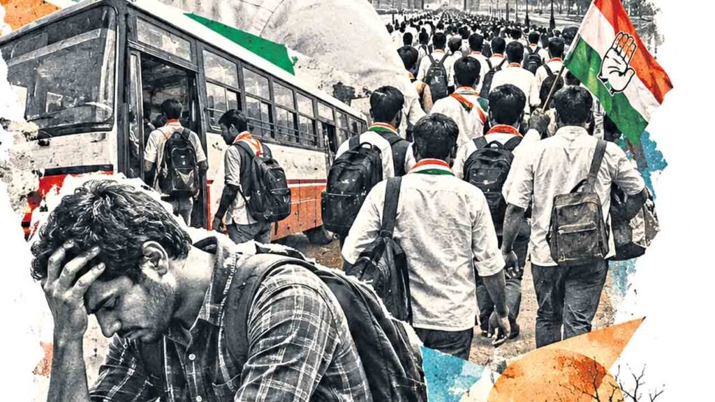 Congress | ‘పట్టభద్రుల’ భయంలో కాంగ్రెస్‌ సర్కార్‌.. హైదరాబాద్‌లో నిరసన రద్దు.. ఢిల్లీకి పరుగు