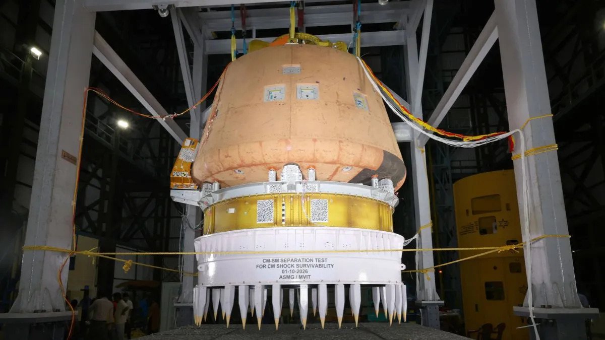 ISRO: గగన్‌యాన్ మోడ్యూల్ సెపరేషన్ టెస్ట్ సక్సెస్..