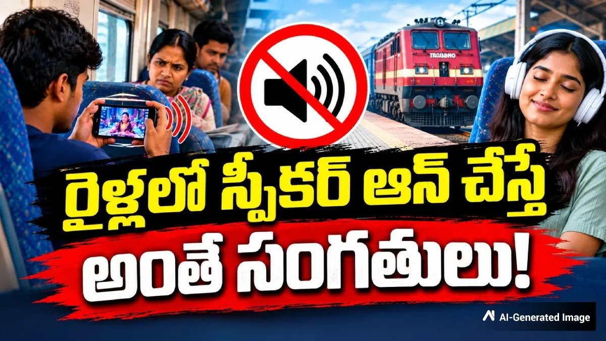 రైళ్లలో ఫోన్‌లో పాటలు వింటున్నారా? రూ.1000 జరిమానా.. రైల్వే శాఖ కీలక హెచ్చరిక!