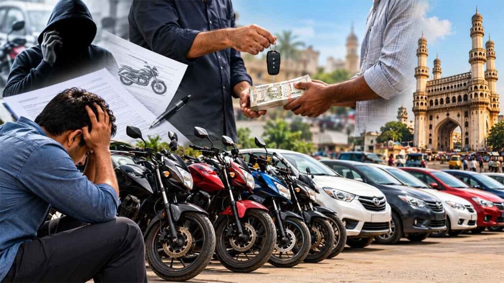 Vehicle Mafia | వాహనాలు కొనిపించి.. అమ్మించి.. హైదరాబాద్‌లో వెహికల్ మాఫియా నయా దందా