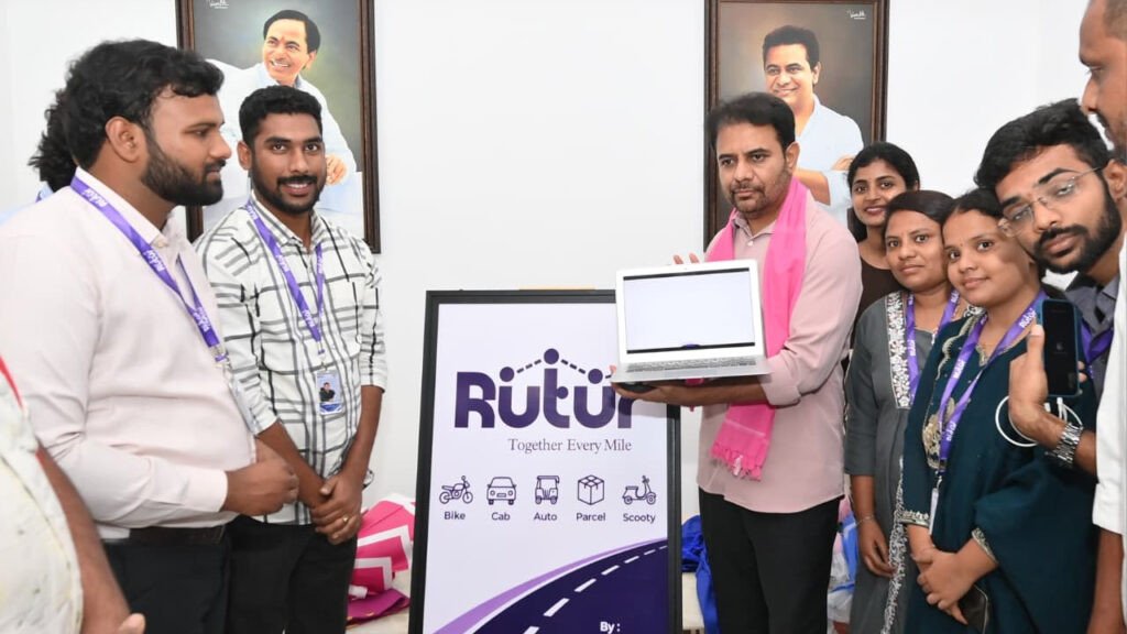 KTR | స్వదేశీ మొబిలిటీ ప్లాట్‌ఫామ్ ‘రుటూర్’ ప్రారంభం.. డ్రైవర్లకు కమీషన్‌ లేని సేవలే లక్ష్యం!