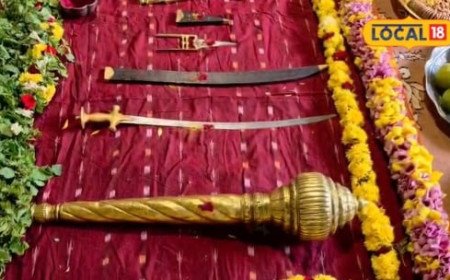 Simhachalam: సింహగిరిపై స్వామివారి దివ్య ఆయుధాలకు ప్రత్యేక పూజలు.. దర్శిస్తే సకల శుభాలంటున్న అర్చకులు!