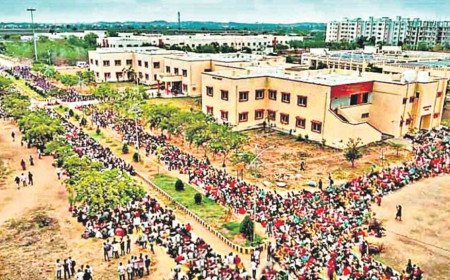 Basar IIIT | బాసర ట్రిపుల్‌ ఐటీకి నీటి కరువు.. నీటి సమస్యతో తరగతులు బంద్‌