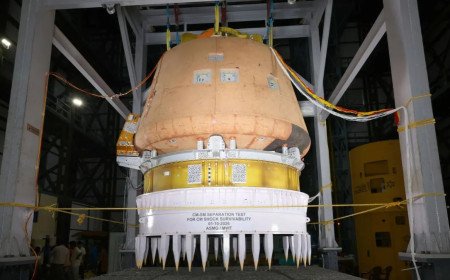 ISRO: గగన్‌యాన్ మోడ్యూల్ సెపరేషన్ టెస్ట్ సక్సెస్..