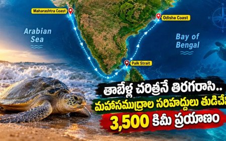 ప్రకృతి సూత్రాలకే సవాల్ విసిరిన తాబేలు! బంగాళాఖాతం నుంచి అరేబియా కడలికి..