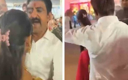 Watch: గర్బా వేడుక నుంచి బాలికను బయటకు నెట్టిన బీజేపీ నేత.. తర్వాత ఏం జరిగిందంటే?
