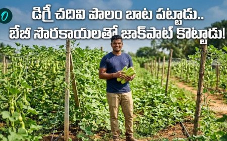 బుల్లి సొరకాయలతో నెలకు రూ. 15 లక్షలు ఆదాయం!