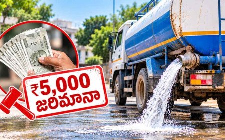 Water Wastage | నీళ్లు వృథా చేసే ట్యాంకర్లకు 5 వేలు జరిమానా.. పునరావృతమైతే రిజిస్ట్రేషన్ రద్దు.. జలమండలి ఎండీ వార్నింగ్