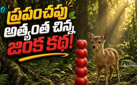 ఈ జింక అచ్చం కుందేలులా ఉందే! ప్రపంచంలోనే అరుదైన బుజ్జి జీవి