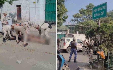 Manipur Violence | మణిపూర్ హింసాకాండలో నలుగురు మృతి.. సీఎం నివాసం వద్ద మృతదేహాలతో   నిరసన