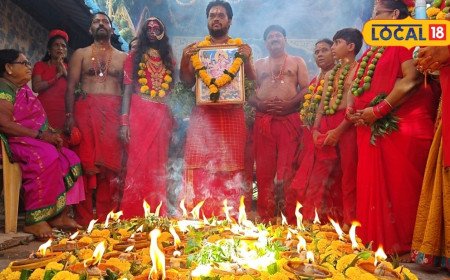 Tuni: అచ్చం బాహుబలి సినిమా సీన్‌లా.. తలపై జ్యోతి బోనాలతో భవానీల అద్భుత ప్రదర్శన..!