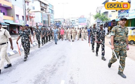 Police Security: నామినేషన్ కేంద్రాల వద్ద హై అలర్ట్.. రంగంలోకి ఎస్పీ.. డ్రోన్లతో నిఘా..!