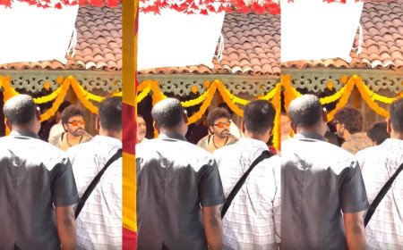 'కాకా' సెట్స్ నుంచి లీకైన వీడియో..  వింటేజ్ స్వ్యాగ్‌తో ఊపేస్తున్న మెగాస్టార్!