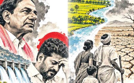 కేసీఆర్‌ది పరిష్కారం.. కాంగ్రెస్‌ది పలాయనం