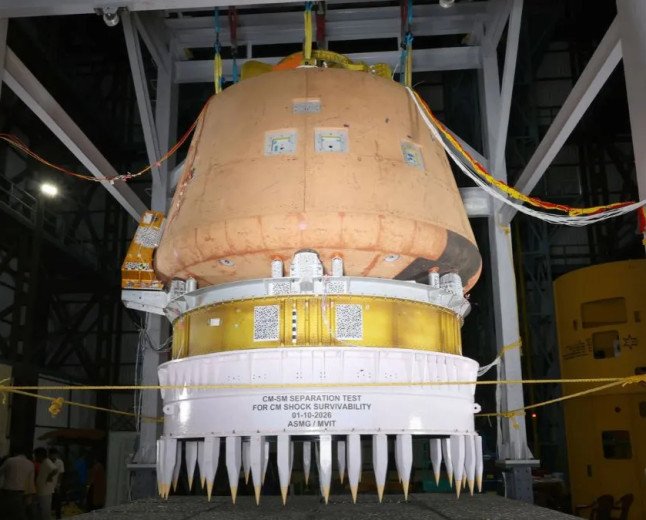 ISRO: గగన్‌యాన్ మోడ్యూల్ సెపరేషన్ టెస్ట్ సక్సెస్..