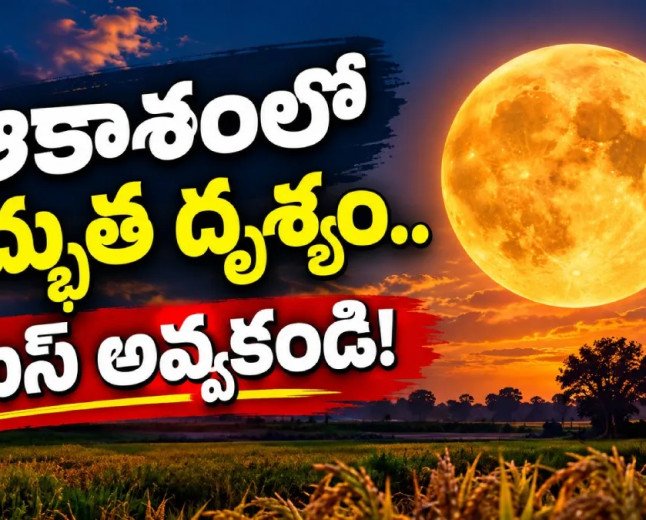 Harvest Moon 2026: ఈ వీకెండ్‌లో ఆకాశంలో అద్భుతం.. ప్రత్యేకతలు ఇవే!